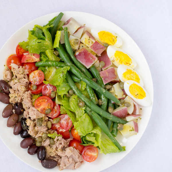 Tuna Salad Nicoise with Lemon-Caper Vinaigrette